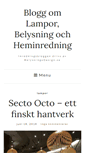 Mobile Screenshot of lampor-belysning.se